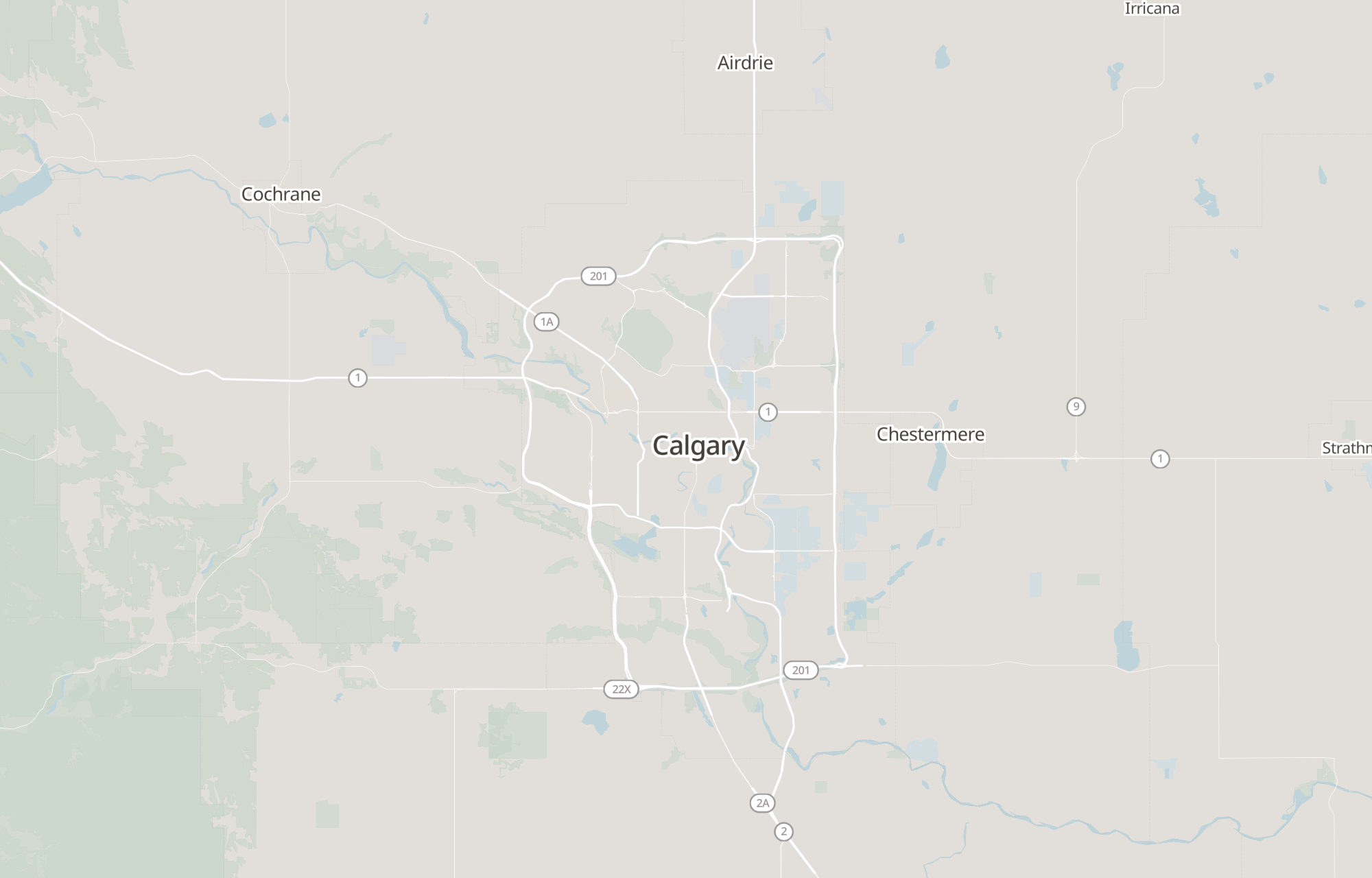 Calgary deal density map