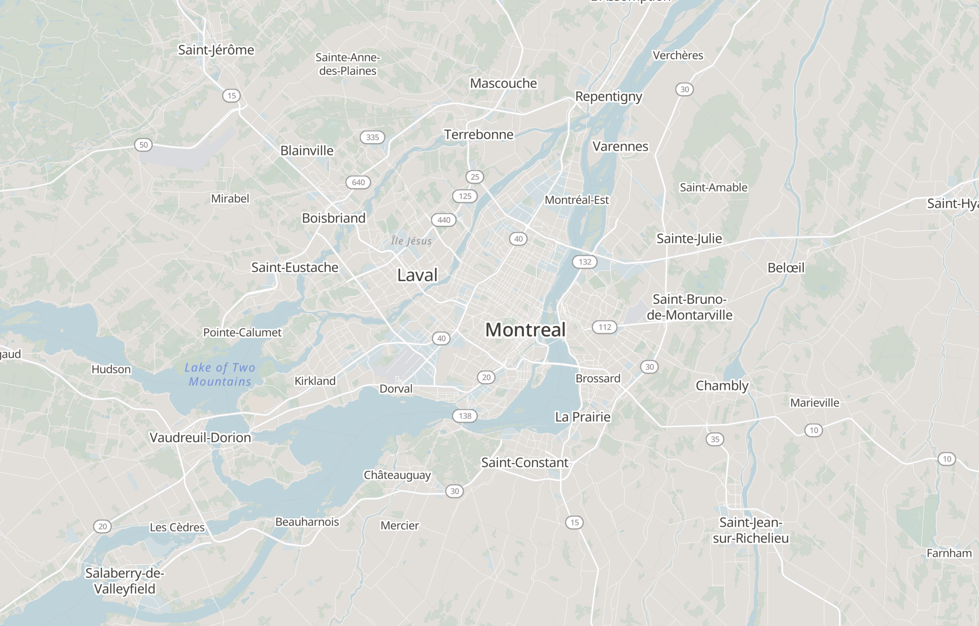 Montreal deal density map