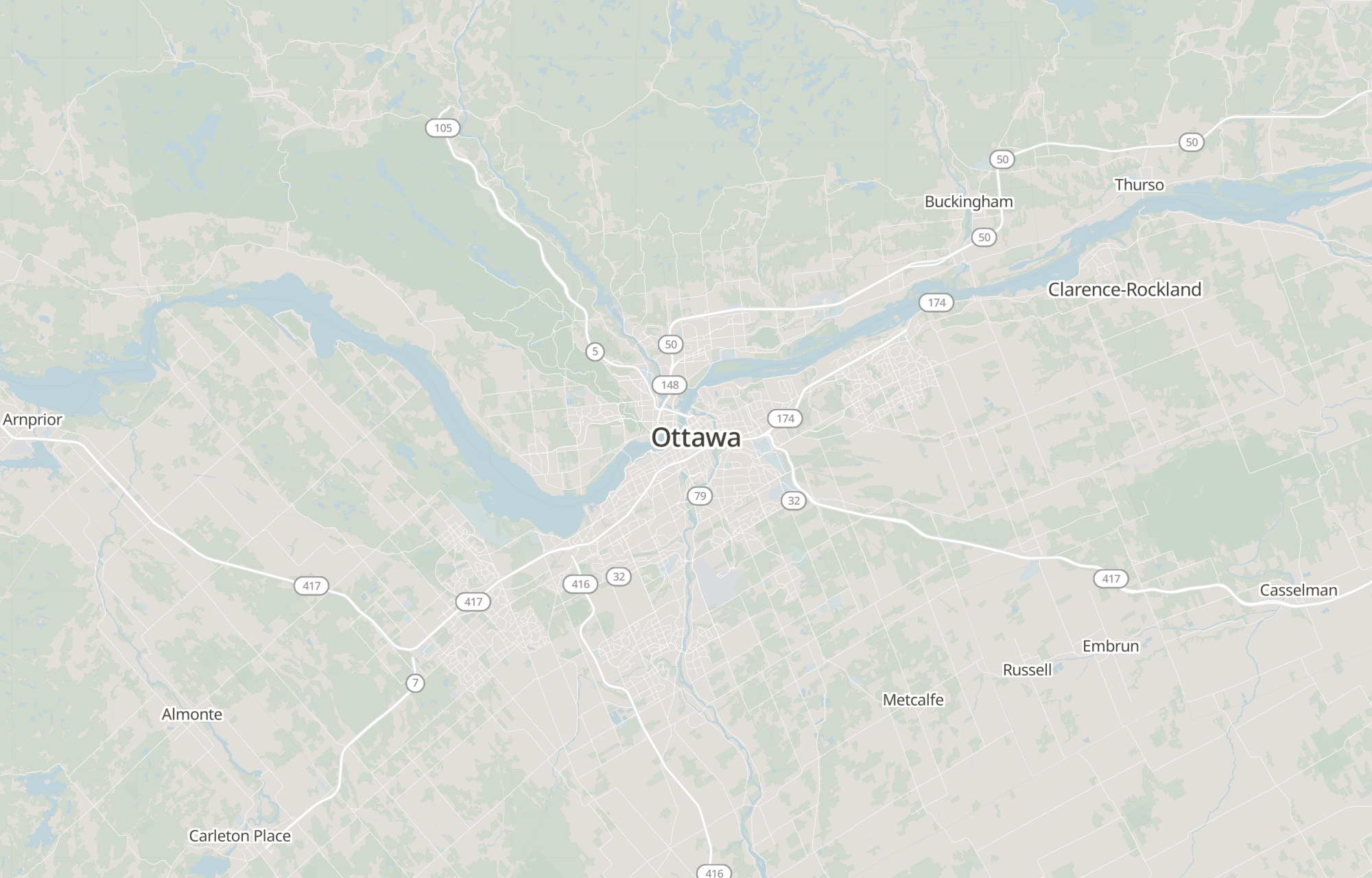 Ottawa deal density map
