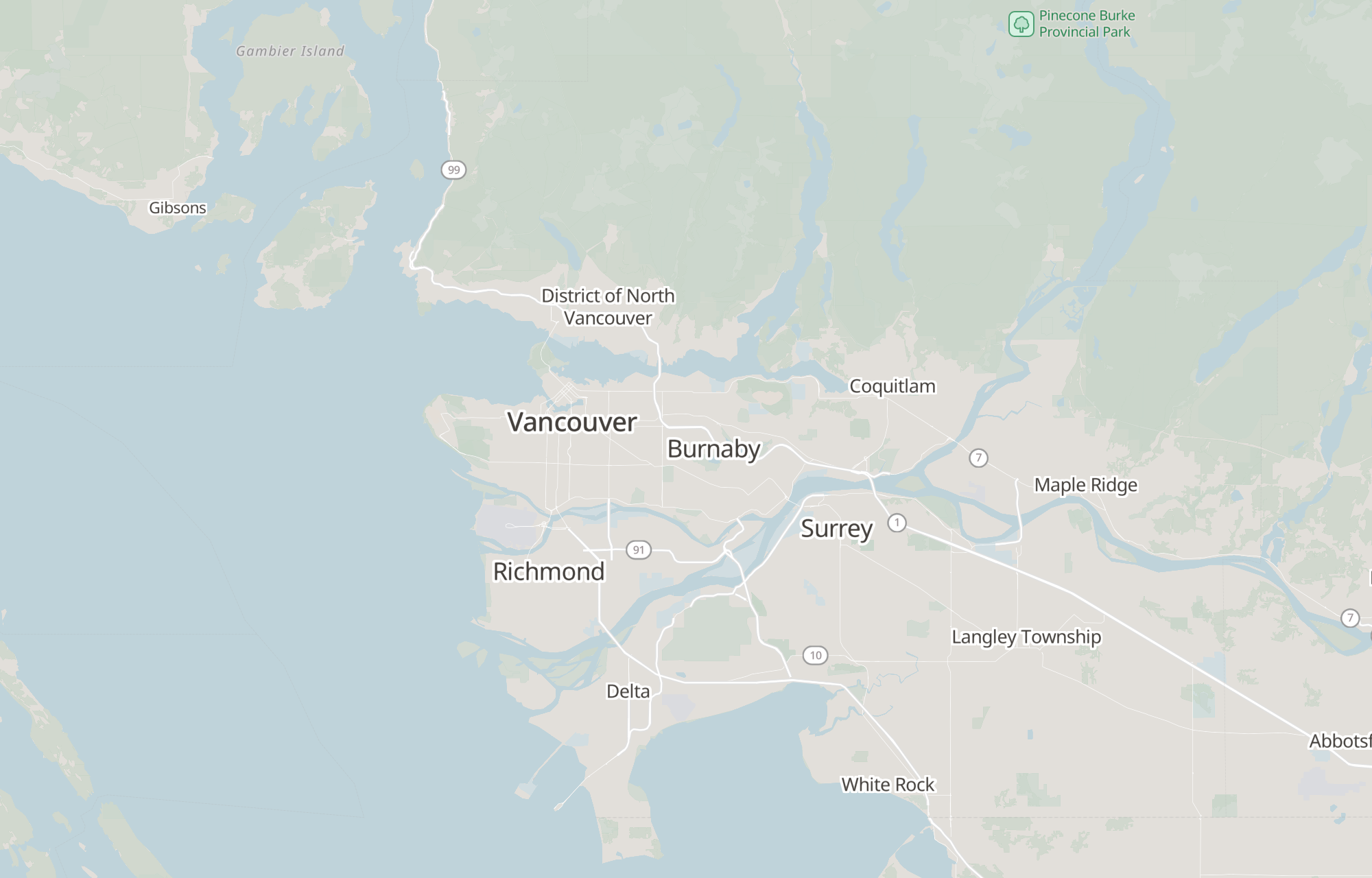 Vancouver deal density map