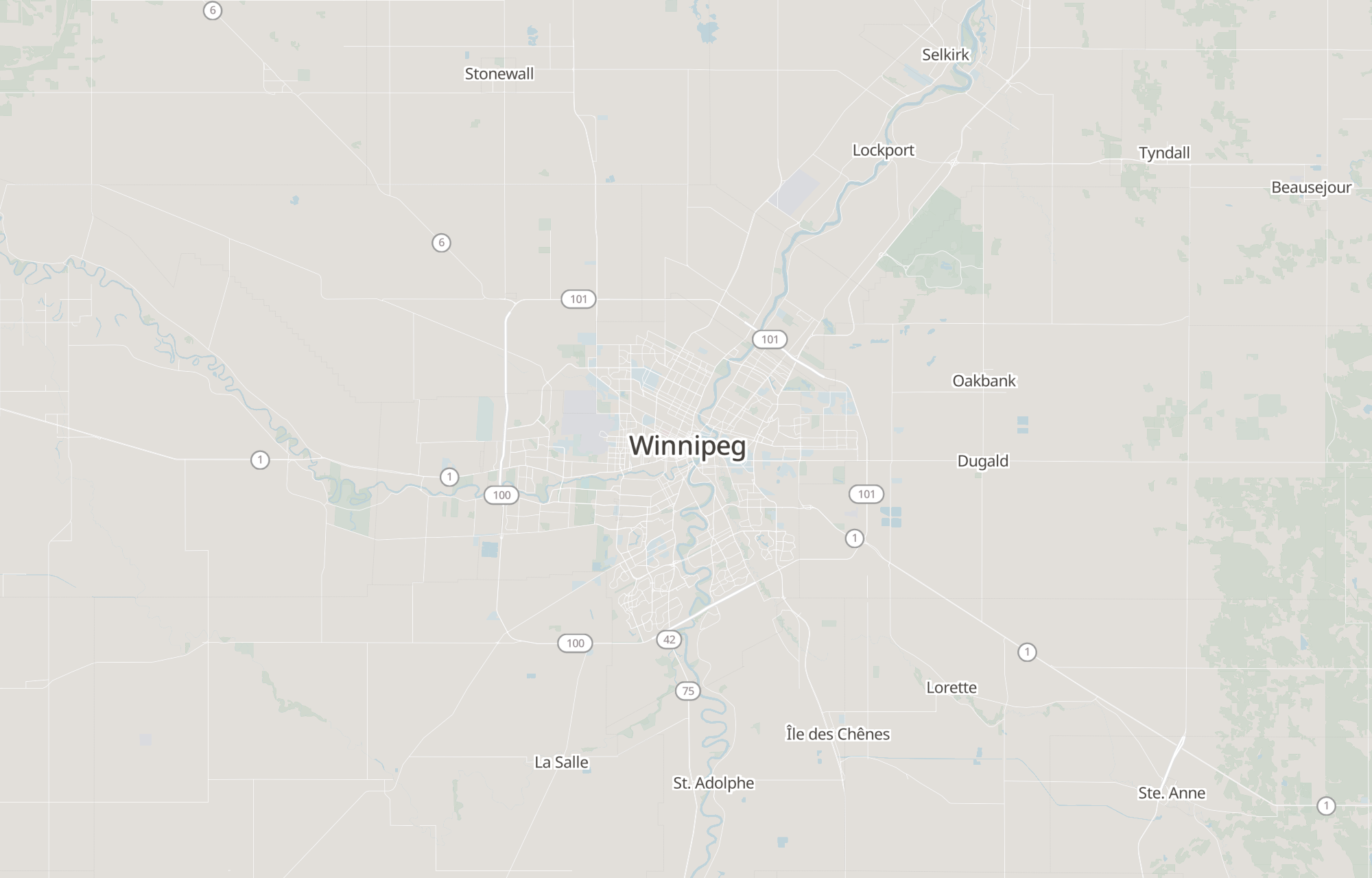 Winnipeg deal density map